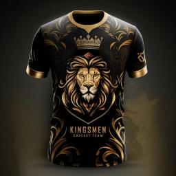 Rei Esportes Futebol T-shirts para Crianças e Adultos, Treinamento Confortável, Jogos Diários, Venda Quente - Image 1