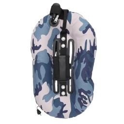 30lbs mergulho snorkeling bcd flutuabilidade donut asa único tanque bcd compensador de flutuabilidade cilindro técnico equipamento de segurança de mergulho livre - Image 2