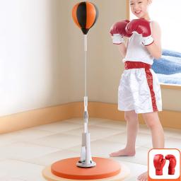 Bola de reação de boxe, equipamento de boxe, altura ajustável, base de ventosa com suporte para mma, exercício em casa, academia, treino, fitness - Image 2