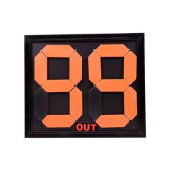 Substituição Digital Board para Futebol e Futebol, Árbitro Número Cartões, 2 PCs - Image 3