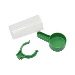 Dispensador de água automático do pássaro e alimentador de alimentação, gaiola anti-arranhões, papagaio pet, copo bebendo e tigela, pássaros suprimentos, 2pcs - Image 4