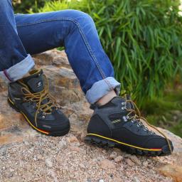 Caminhadas Sapatos Homens Outdoor Mountain Climbing Sneaker Mens Top Quality Moda Casual Snow Boots - Image 6