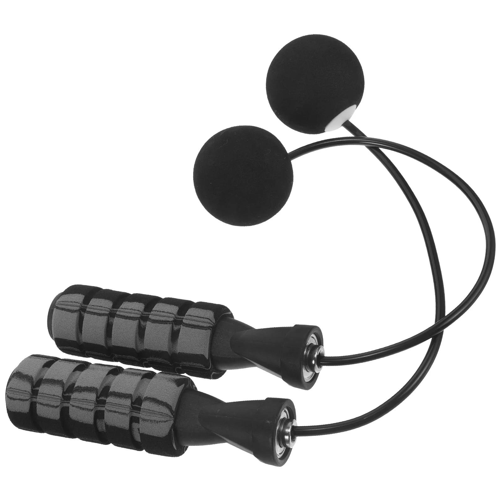 Treino de Fitness: Pular Corda Ponderada Sem Fio para Exercícios Indoor com Estilo Graffiti