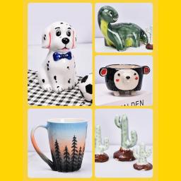 Tintas cerâmicas underglaze disponíveis para estudantes e crianças, série de cores extra concentradas não tóxicas sem chumbo - Image 5