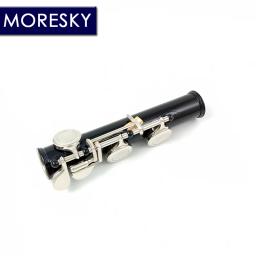 MORESKY-Flauta banhada a níquel com chave E, chaves C, 16 furos próximos, cuproníquel, preto, MFL-607 - Image 5