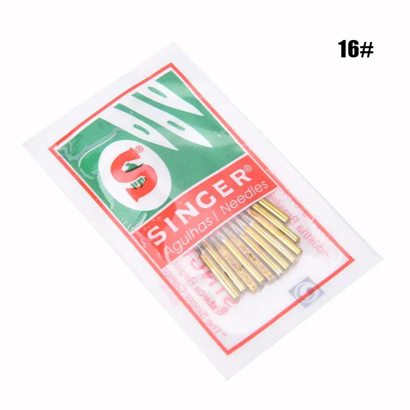 Agulhas para máquinas de costura para uso doméstico, apto para Old Macine, Brother Singer, Janome, Juki, durável, 10 pcs, 50pcs conjunto - Image 1