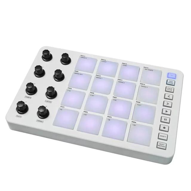 Lançamento do M-Vave SMC-PAD: Controlador MIDI Sem Fio Portátil Ideal para Iniciantes