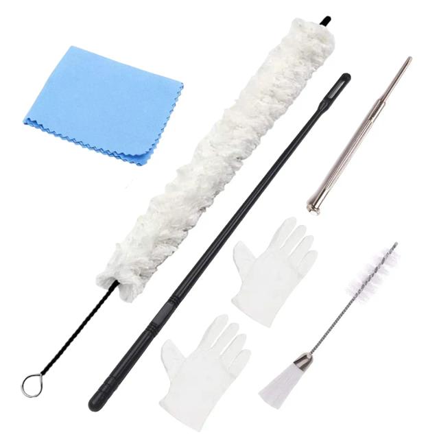 Kit de Ferramentas de Limpeza para Clarinete com Algodão Macio para Limpeza Interna e Secagem Eficiente