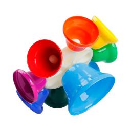Sinos coloridos Orff para crianças, sino de mão 8-nota, conjuntos de instrumentos musicais, brinquedos educativos para bebês, brinquedos de percussão, presentes - Image 5