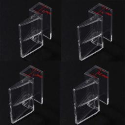 Aquário Acrílico Clipes para Fish Tank, Tampa De Vidro Multifuncional, Suporte De Suporte, 4 Pcs/Bag - Image 4