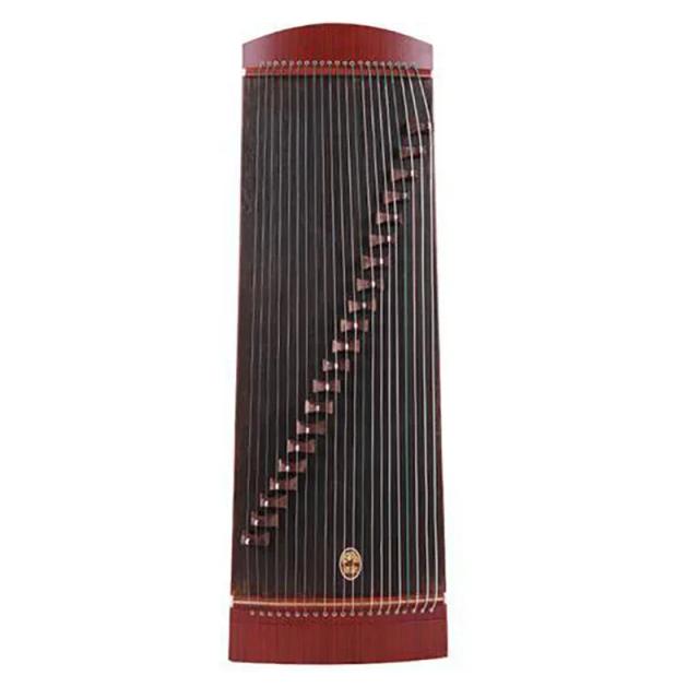 Guzheng Portátil de Madeira Sólida para Iniciantes e Profissionais - Instrumento de Corda Chinês Tradicional de 21 Cordas para Crianças