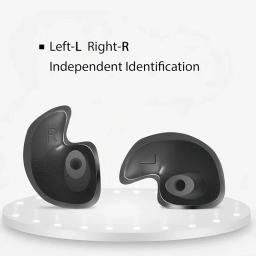 Reutilizável Soft Silicone Ear Plugs, tampões à prova d'água para natação, surf, mergulho e outros esportes aquáticos, 6 pares - Image 3