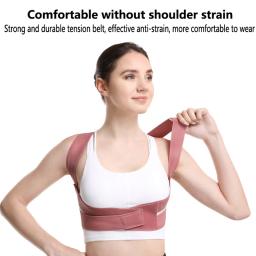 Ajustável Elastic Back Support Belt Peito Postura Corrector Homens Mulheres Body Shaper Corset Invisible Body Shaper Corrector - Image 5