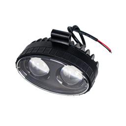 Lâmpada de advertência de empilhadeira LED, holofote azul, segurança do armazém, luz de trabalho, sinal de segurança, acessível, 12-80V DC, 10W - Image 5