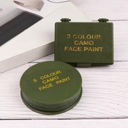 Camuflagem Face Paint Suit para Caça, Campo CS, Fãs do Exército, Atividades de Arte, Paleta Cosplay, Pintura Tiro, 3,5 cores - Image 4