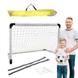 Equipamento de Treino de Futebol Portátil Dobrável Juvenil, Ao Ar Livre, Dentro de Casa, Esportes, Criança, Portable Folding Youth Soccer Goal Net - Image 1