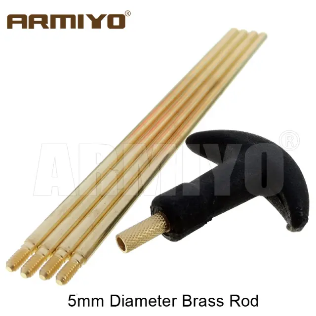 Kit Completo de Limpeza para Armamento M4: 51 Peças com Esfregão, Escova de Feltro e Acessórios para .22Cal e .30Cal