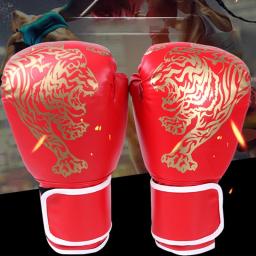 Luvas de Boxe para Adultos, Luvas Profissionais de Luta, MMA Muay Thai Combat, Karatê, Exercício, 1 Par - Image 2