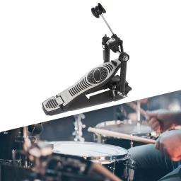 Profissional bumbo Pedal para bateria eletrônica, totalmente ajustável, Heavy Duty, único pedal da bateria, Drum substituição prática - Image 4