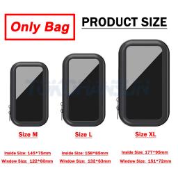 Acessórios separados! Suporte universal para celular de bicicleta e motocicleta, à prova d'água, bolso com zíper, montagem no guidão (não é um conjunto) - Image 2
