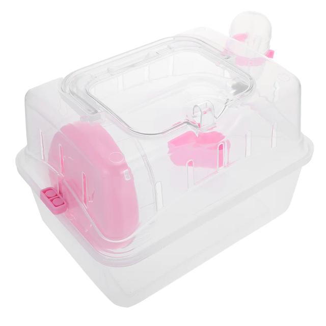 Gaiola Portátil ao Ar Livre para Hamsters e Pequenos Animais - Case de Transporte Ideal
