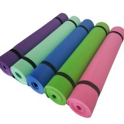 Tapete de ioga anti-derrapante, espuma espessa eva, conforto, para o exercício, pilates, ginástica, 3mm-6mm - Image 4
