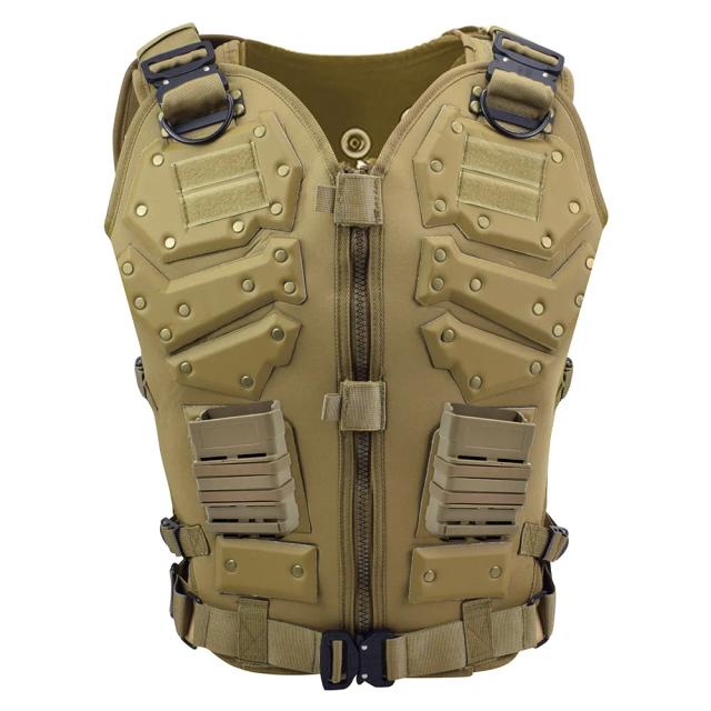 Colete Tático Multifuncional para Treino de Paintball e Airsoft: Proteção e Conforto ao Ar Livre