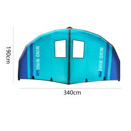 Asa De Surf Inflável Leve, Paddle Board, Foil Wing, Vela De Surf Portátil, Esportes Aquáticos, Kite - Image 6