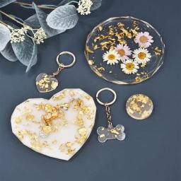 Imitação de folha de ouro folha cobre floco folhas folha lantejoulas brilhantes para diy folha brilhante pape resina dourado decoração da arte do prego garrafa - Image 6