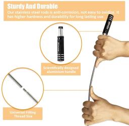 ZOHAN-Kit De Limpeza De Armas Com Escova De Caça Portátil, Kit De Limpeza De Espingarda, Suprimentos De Limpeza Universal, Calibre 12 - Image 5