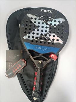Profissional Soft FaceCarbon Fiber raquete de tênis, equipamentos esportivos ao ar livre para homens e mulheres, raquete de tabuleiro, Pala Padel, novo - Image 1