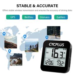 CYCPLUS-G1 Bicicleta Computador GPS Velocímetro, Acessórios De Bicicleta Sem Fio, Odômetro Ciclismo Impermeável, Odômetro Ciclismo - Image 2