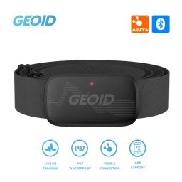 GEOID HS500 Monitor de Freqüência Cardíaca Equipamentos de Fitness Ant Bluetooth Sensor de Freqüência Cardíaca com Chest Strap Rastreamento LED Light - Image 1
