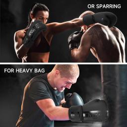 Luvas de Boxe Estilo Pro para Homens e Mulheres, Luvas de Treinamento, Sparring, Saco Pesado, Luvas de Treino, Luvas de Luta Muay Thai,Kickboxing - Image 6
