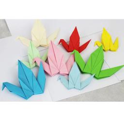 Papel de Origami Dupla Face, Folhas Quadradas para Artesanato, Qualidade Premium, 20x20cm, 100 Pcs - Image 6