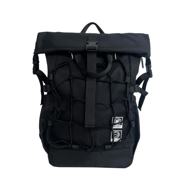 Capacete e Mochila Multifuncional para Atividades ao Ar Livre: Estilo Hip Hop Techwear e Resistência à Água