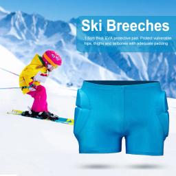 Patinação artística gelo quadris protetor almofada esportes suporte de segurança proteção protetora esqui impacto shorts desgastar-resistente adolescentes - Image 6