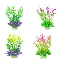 Decoração Artificial De Aquário, Paisagismo Ornamentos, Simulação Erva Daninha, Criativo Aquário, Acessórios, Presentes - Image 4