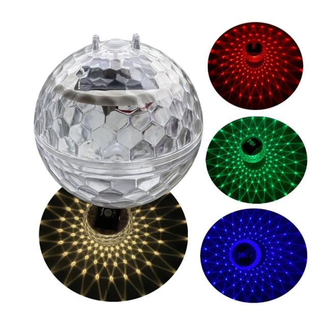 Luzes Flutuantes LED Solares Impermeáveis com Mudança de Cores para Aquários, Lagoas e Piscinas