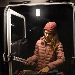 USB recarregável LED Camping lanterna, pendurado tenda lâmpada, caminhadas ao ar livre equitação, Stretchable, 1800mAh - Image 2