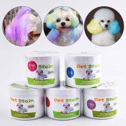 Semi Permanente Pet Dog Dye Cream, Cabelo de cachorro colorido pigmentado alto, Corante Colorido Brilhante, Pigmento Suprimentos para Casa, 100g - Image 1