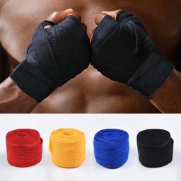 Envoltório de bandagem de boxe de algodão para homens e mulheres, alças esportivas, luvas de taekwondo, cinto de combate, 3m - Image 6
