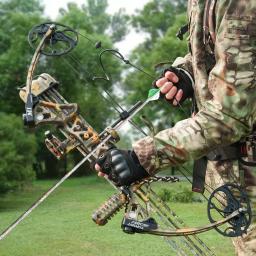 Liga Archery Composto Bow Set, Caça, Armazém dos EUA, DDP em estoque, 19-70lbs - Image 3