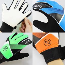 Luvas De Goleiro De Futebol Anti-colisão Antiderrapante Luvas De Goleiro De Futebol Com Fingersave Luvas De Goleiro De Látex Respirável Crianças - Image 2