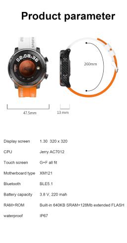 Smartwatch esporte impermeável para homens, monitor de saúde, freqüência cardíaca, pressão arterial, relógio, Samsung Galaxy A52, 5G, A32, novo, ECG, PPG, 2023 - Image 6