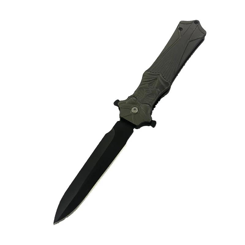 Faca de corte de carne ao ar livre, personalizada, alta qualidade, artesanato em relevo, comércio exterior, nova sereia, faca dobrável - Image 1