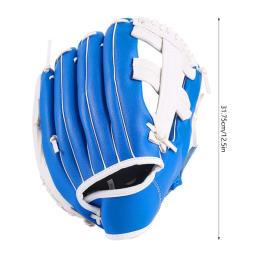 Luvas rebatidas couro PU, luvas softballs arremessador, luvas prática apanhador - Image 6