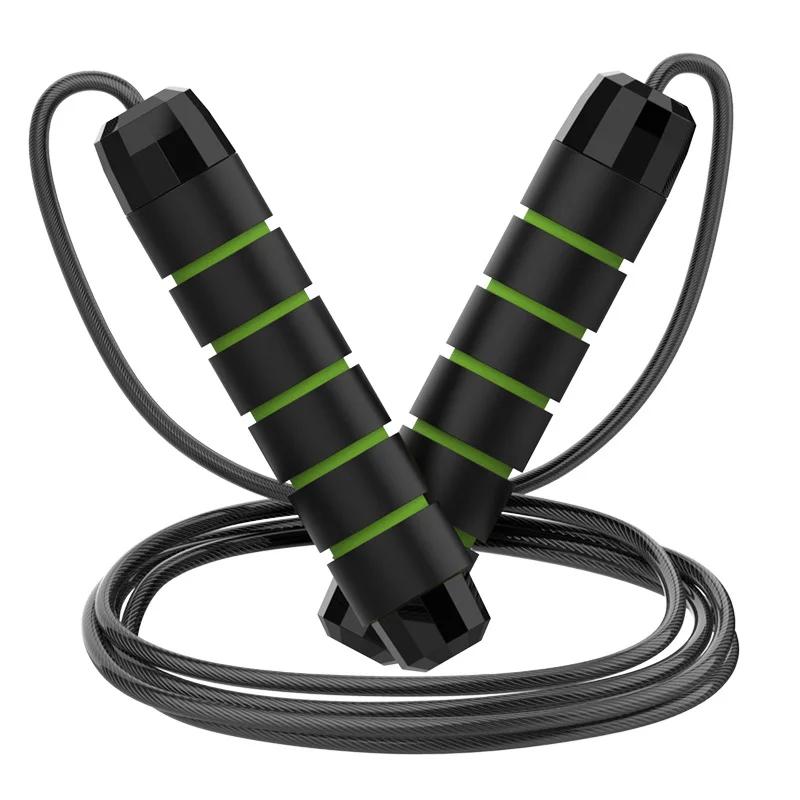 Corda de Pular Aço Ajustável para Fitness - Treino em Casa