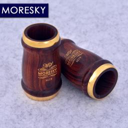 MORESKY-vermelho madeira profissional clarinete, jacarandá, Bb prata plated17 chaves, madeira maciça, Mopane Sib Klarnet, M19(OEM) - Image 3