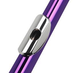 Flauta roxa para desempenho de concerto C Key Cupronickel Flauta com estojo Chave de fenda Peças de pano de limpeza Ocidental - Image 4